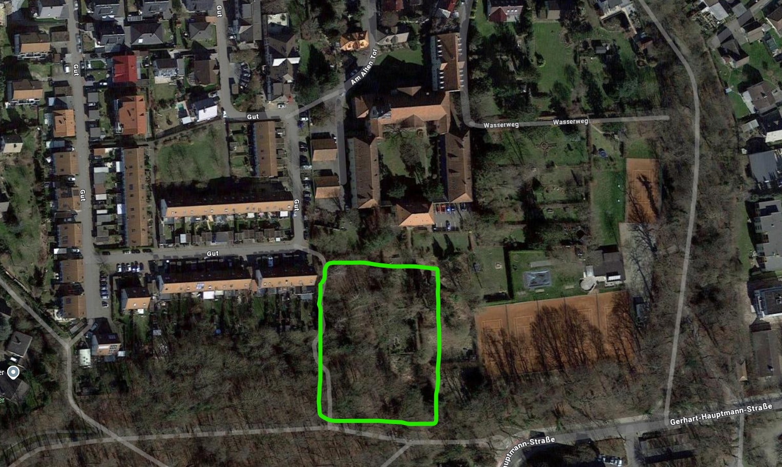 1930 Ehemaliger Friedhof am Gut / Stift Steterburg