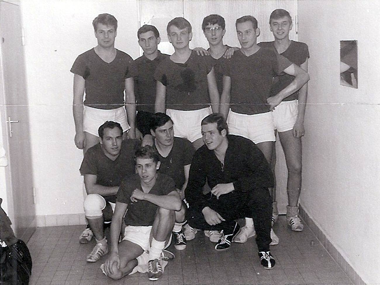 Handballer Rot Weiss Steterburg 1968